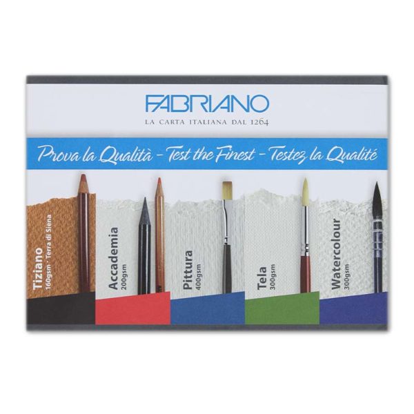 Fabriano-Mixed Medium Paper Test Pack 01 Packaging