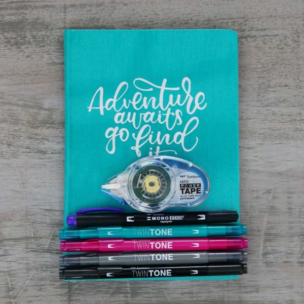 Tombow Travel Journal Set contents