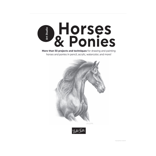Walter-Foster-Art-Studio-Book-Horses-&-Ponies-Book-Inner-Pages-01