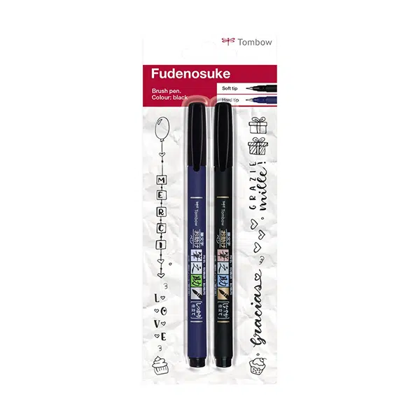 Tombow-Fudenosuke-set-of-2-blistered-Brush-Pens
