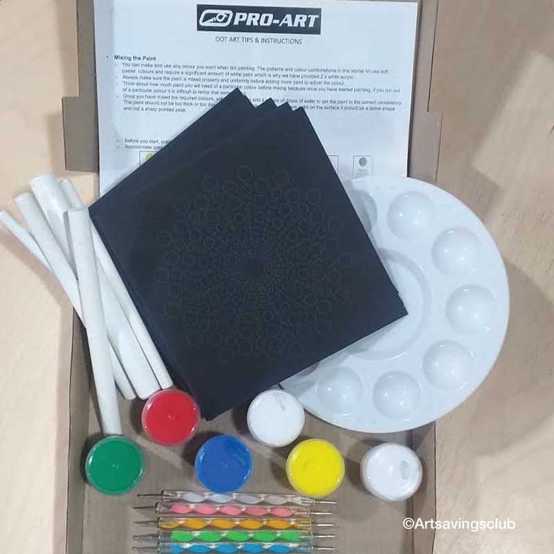 ProArt Dot Art Painting Starter Kit Fun Starter Kit