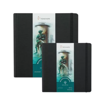 hahnemuhle-watercolour-book-black-cover-square