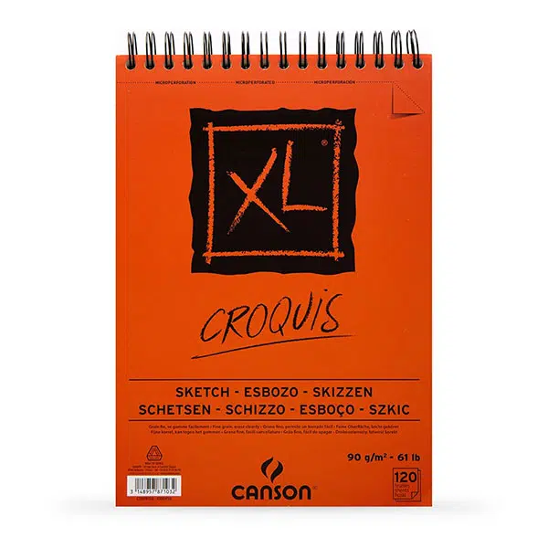 Canson-XL-Croquis-Spiral-Pad