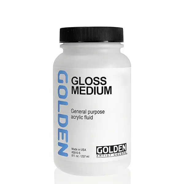 Golden-Fluid-Gloss-Medium-(3510)-237ml-Bottle