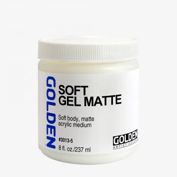 Golden-Gel-Medium-Soft-Gel-Matte-(3013)-237ml-Bottle