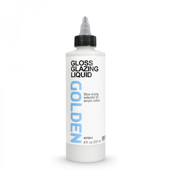 Golden-Slow-Drying-Medium-Gloss-Glazing-Liquid-(3720)-237ml-Bottle