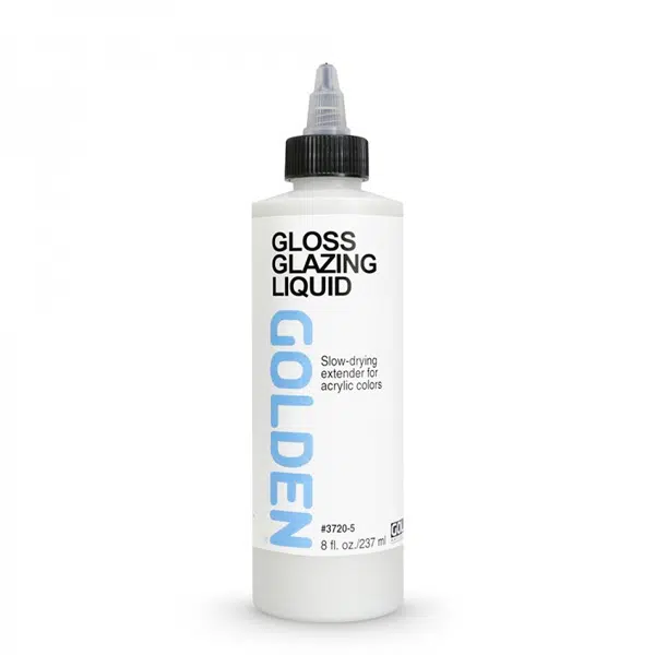 Golden-Slow-Drying-Medium-Gloss-Glazing-Liquid-(3720)-237ml-Bottle