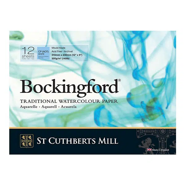 St-Cuthberts-Mill-Bockingford-Watercolour-Cold-Press-Block-White-Colour