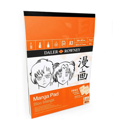 Daler-Rowney-Manga-A3-Pad-with-50-sheets