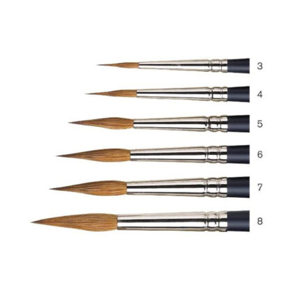 Winsor-and-Newton-Professional-Watercolour-Sable-Brushes-Pointed-Round