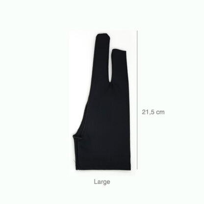 Prime-Art-Artist-Black-Two-Finger-Glove-Large-Size
