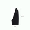 Prime-Art-Artist-Black-Two-Finger-Glove-Small-Size