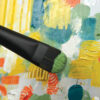 Princeton-Catalyst-Polytip-Brush-used-on-a-painting