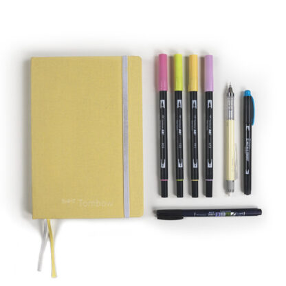 Tombow-Creative-Journaling-Bright-Kit-Contents