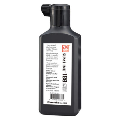 Kuretake-ZIG-CARTOONIST-SUMI-INK-Black-180ml-Bottle