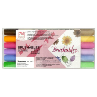 Kuretake-Zig-Memory-System-Brushables-Bright-Set-of-6