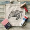 Fabric Block Printing Inks - Lifestyle Image example - Speedball