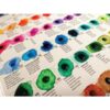 Van Gogh Hand Painted Watercolour Dot Chart Close - Artsavingsclub