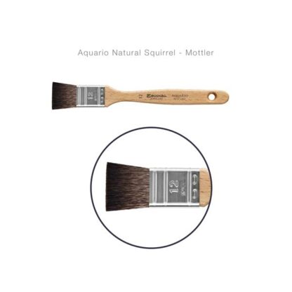 AQUARIO Natural Squirrel Brush Mottler - Escoda