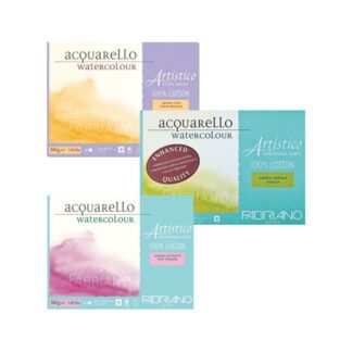 Artistico Acquarello Watercolour Blocks (Traditional White) - Fabriano