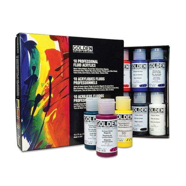 Golden AcrylicPaint Explorer Set