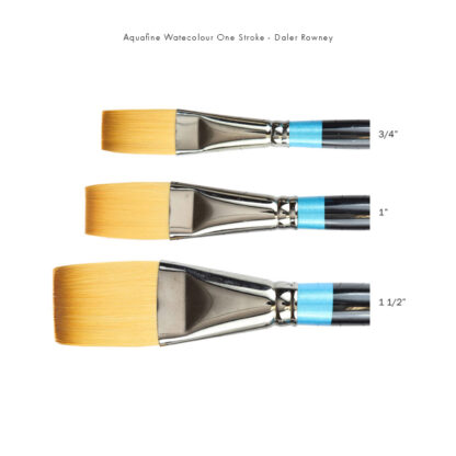 Aquafine-Watercolour-One-Stroke-Brushes---Daler-Rowney