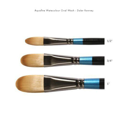 Aquafine-Watercolour-Oval-Wash-Brushes---Daler-Rowney