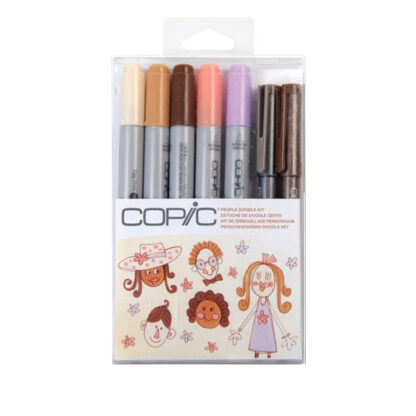 Ciao Doodle Kits 7pc People - Copic