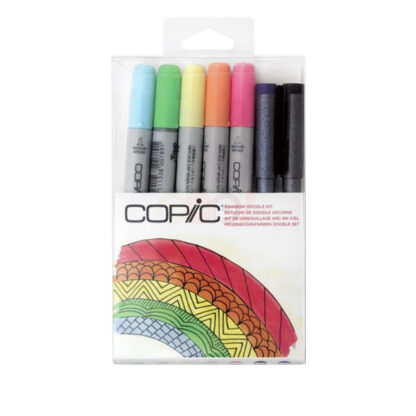 Ciao Doodle Kits 7pc Rainbow - Copic