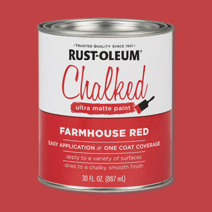 Ultra-Matte-Interior-Chalked-Paint-Farmhouse-Red-887ml–-Rust-Oleum