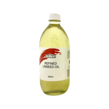 Refined Linseed Oil 500ml – Zellen