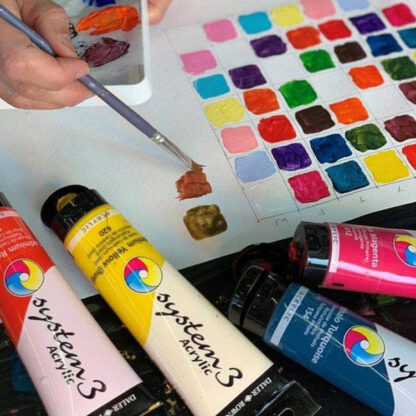 System 3 Acrylic Paint Colours – Daler Rowney
