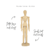 Assorted Artists' Manikins & Hands - Prime Art - Image 3