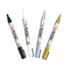 ZIG Posterman Extra Fine Markers Black White Silver Gold - Kuretake