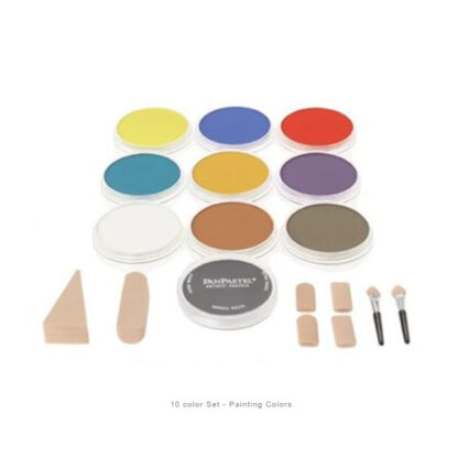 PanPastel™ Artists' Pastels - Pearlescent Colors + Mediums, Set of 10