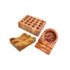 Rosewood Calligraphy Holders - Minimaal-en-Mooi