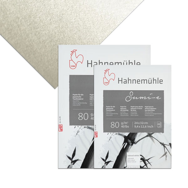 Sumi-E 80g Pads And Paper Sheets – Hahnemuhle