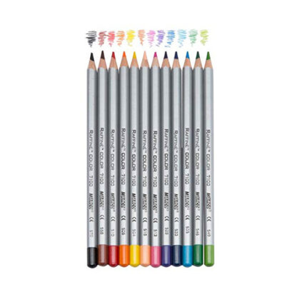 Watercolor Pencil Tin Set of 12 Colours – Raffine