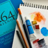 1264 Mixed Media Pad Lifestyle - Fabriano