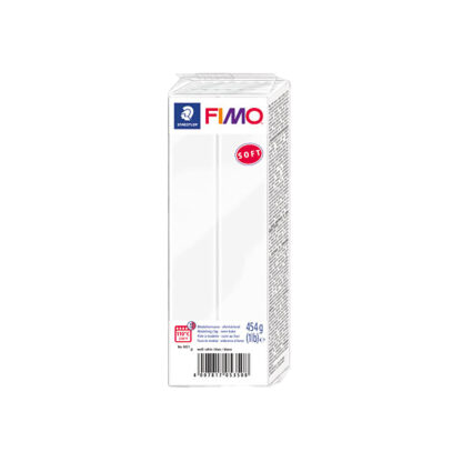 Fimo Soft Modelling Clay White 454g - Staedtler