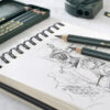 Graphite 9000 Jumbo Tin Of 5 – Faber Castell