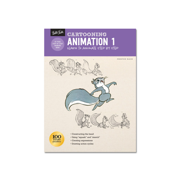 Walter Foster Cartooning: Animation 1 With Preston Blair - Artsavingsclub