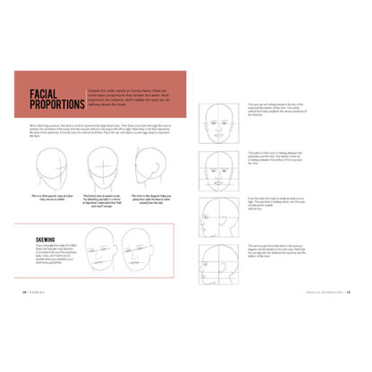 Drawing Faces and Expressions Inside 02 - Walter Foster