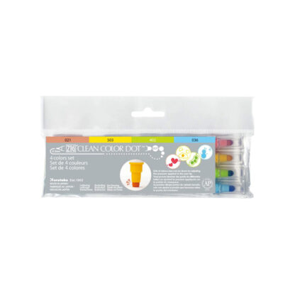 Clean Colour Dot Pens Set of 4 - Zig