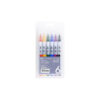 Clean Colour Real Brush Pens Set of 6 - Zig