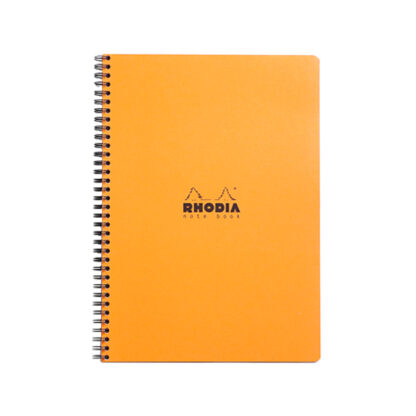 Rhodia Classic Notebook Wirebound A4 Lined Orange