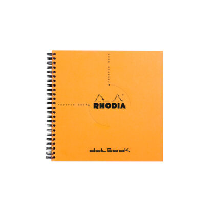 Rhodia Classic Reverse Book Wirebound Orange - Clairefontaine