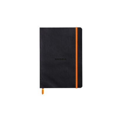 Rhodia Softcover Notebook A5 Black - Clairefontaine