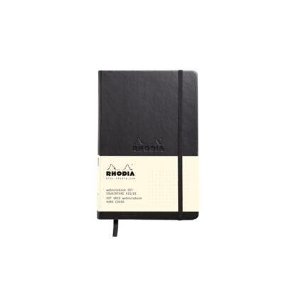Rhodia Webnotebook A5 Black Dot Grid - Clairefontaine