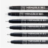 Zig Cartoonist Mangaka Black Pens - Kuretake